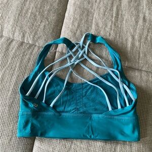 Lululemon Free to Be Longline Ice Cave/Sea frost